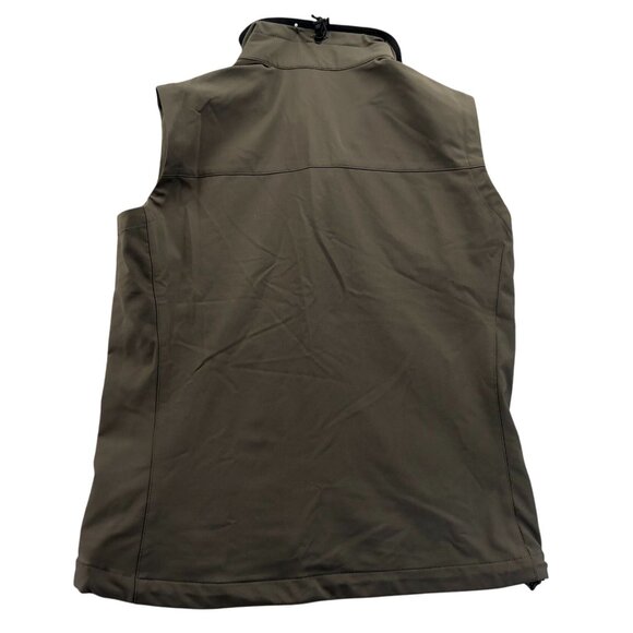 Lowe Alpine Women's Vest Jacket Medium Softshell Full Zip Stand Collar Green - Picture 2 of 12